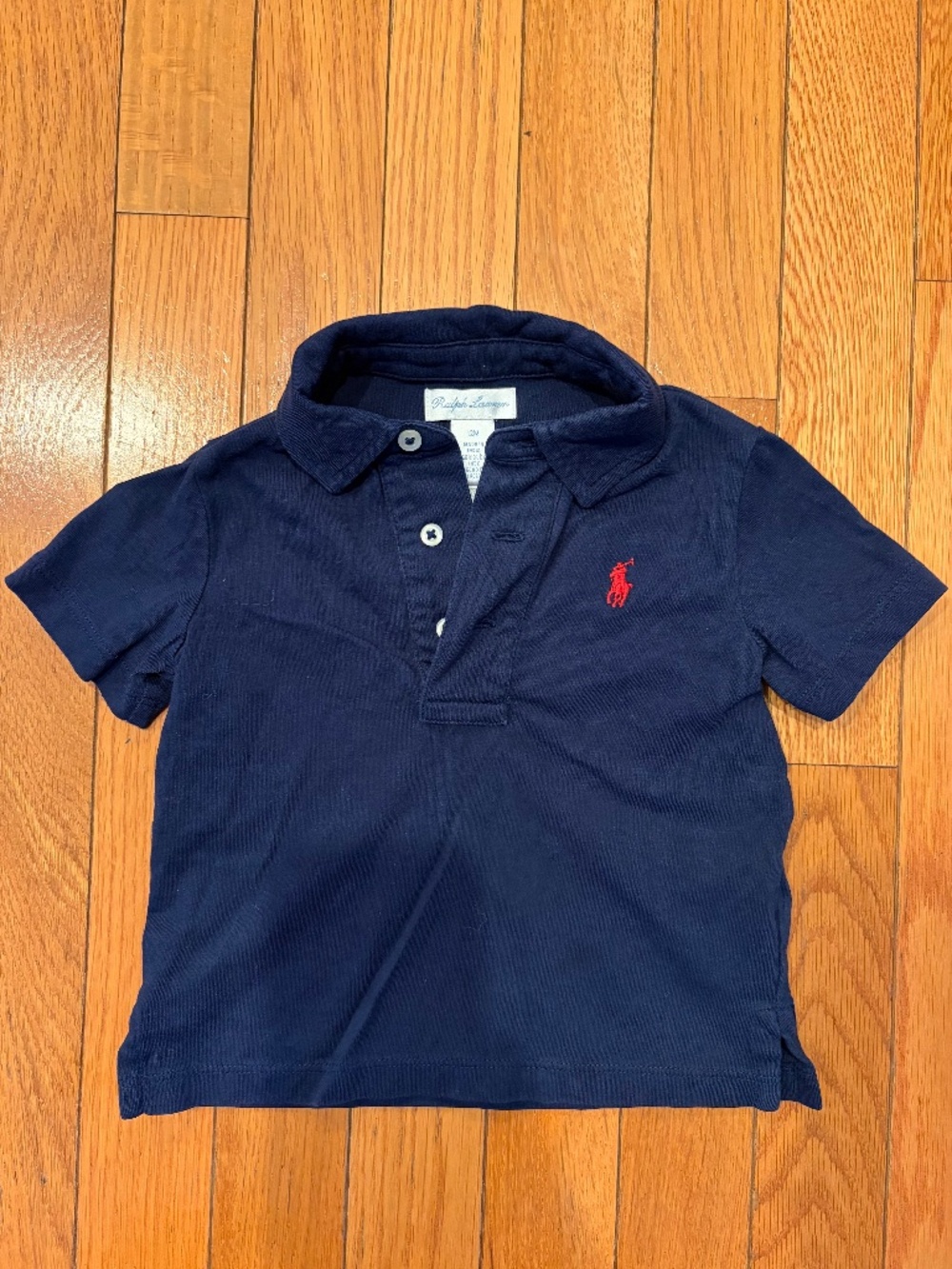Ralph Lauren 12mo polo and shirt